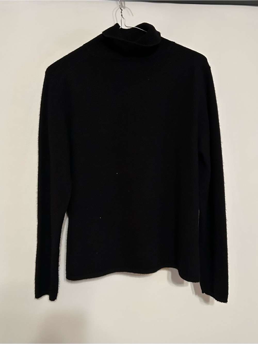 Valerie Stevens Black Turtleneck Sweater
